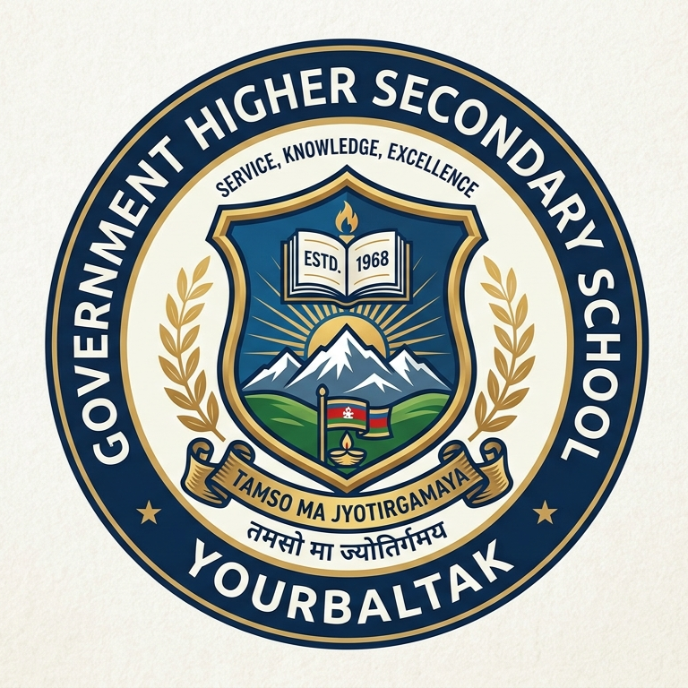 Govt. Higher Secondary School Yourbaltak Logo